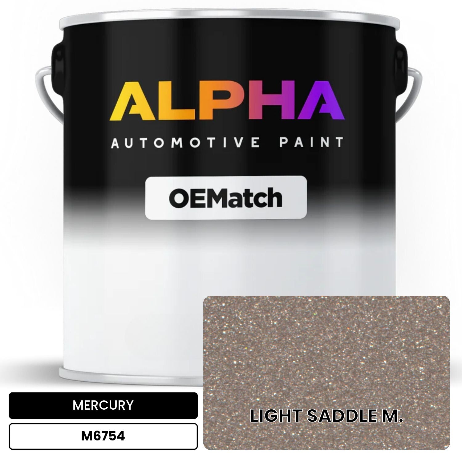 MERCURY LIGHT SADDLE M. M6754 OEMatch Basecoat
