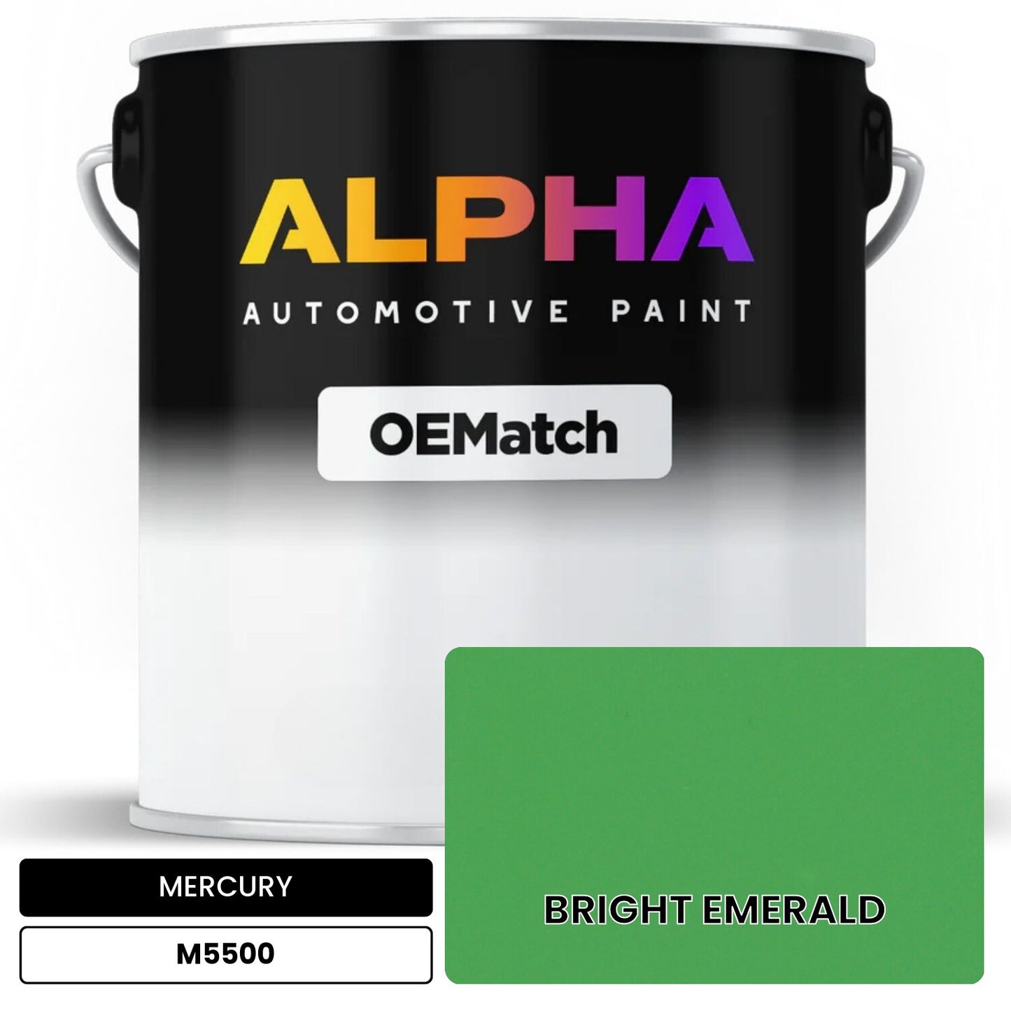 MERCURY BRIGHT EMERALD M5500 OEMatch Basecoat