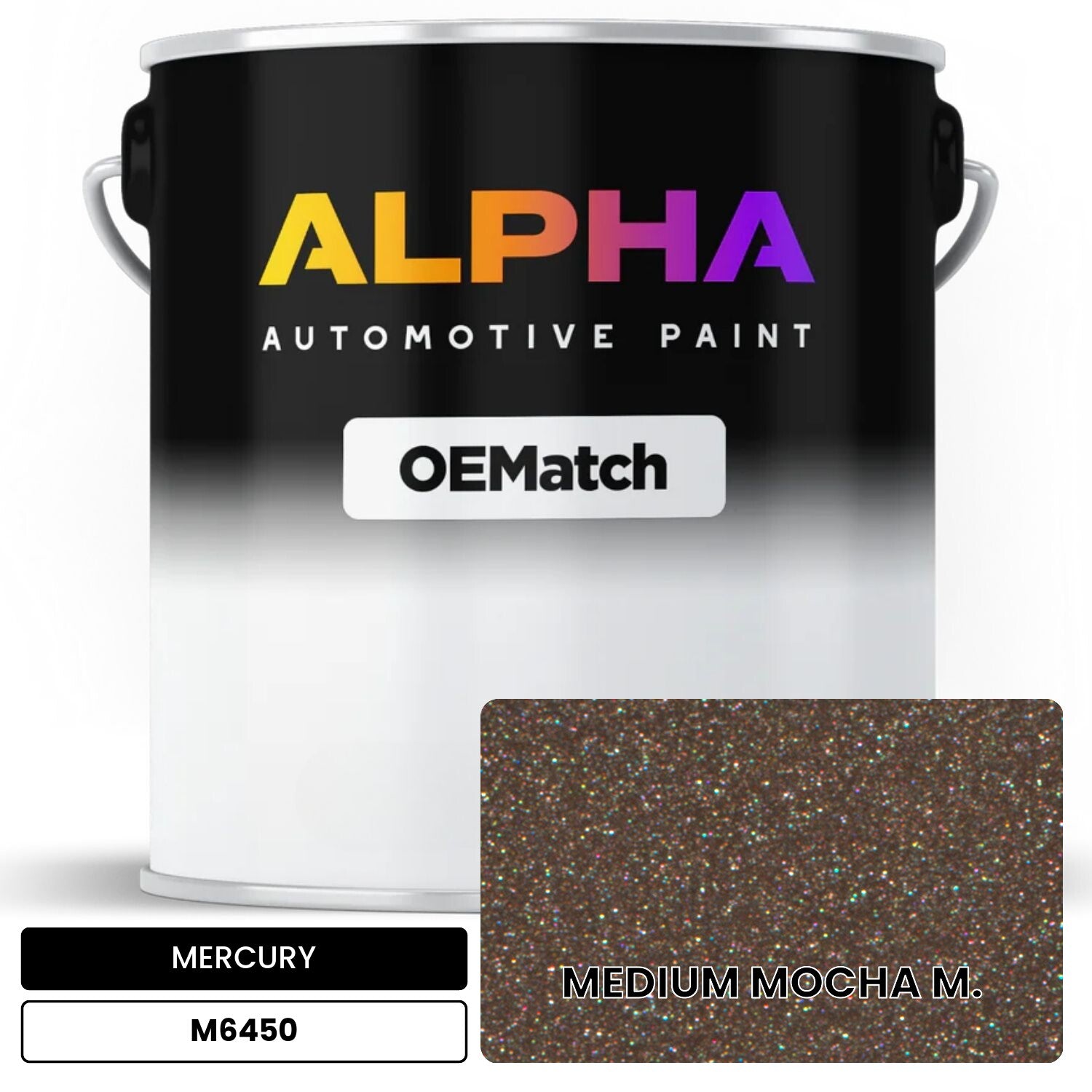 MERCURY MEDIUM MOCHA M. M6450 OEMatch Basecoat