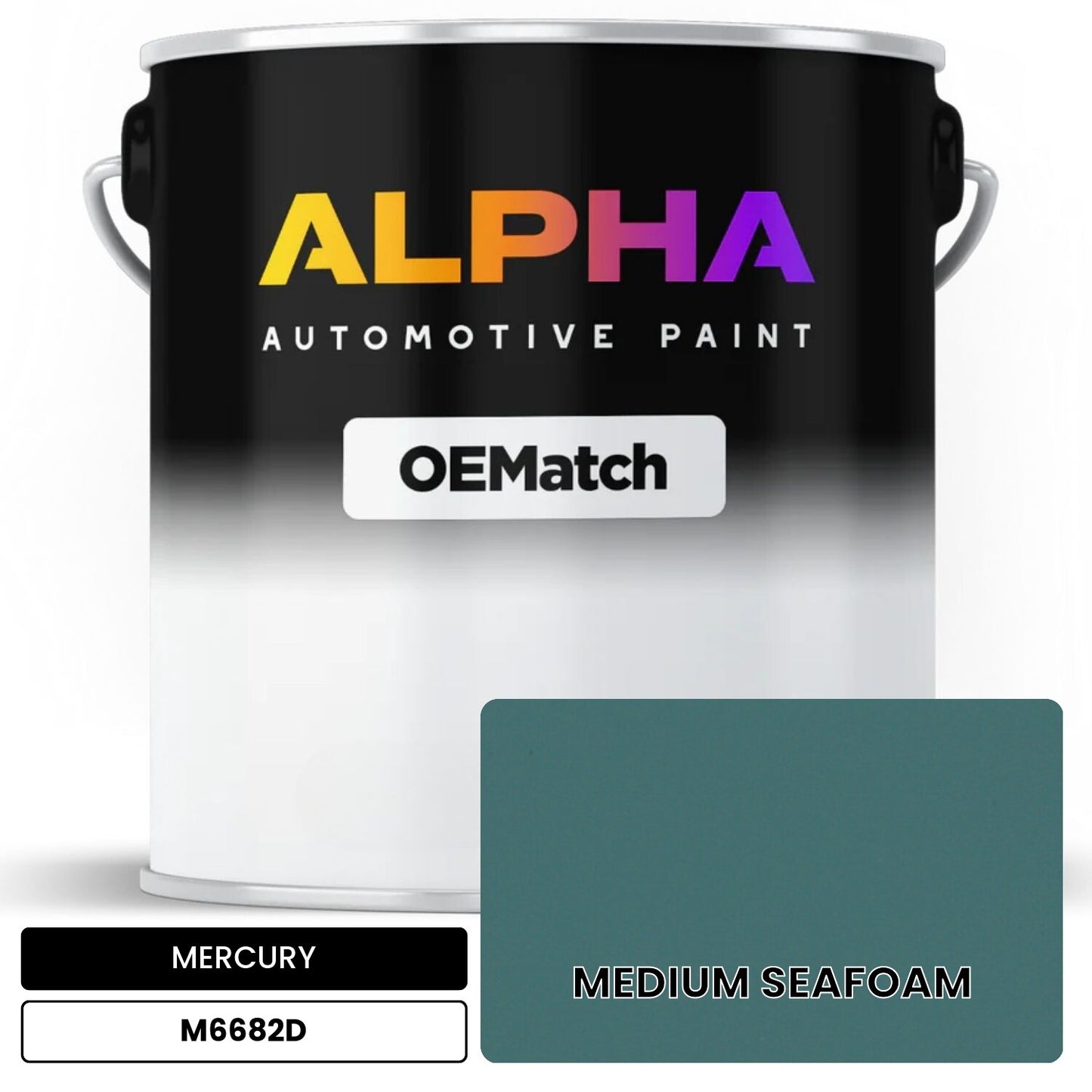 MERCURY MEDIUM SEAFOAM M6682D OEMatch Basecoat