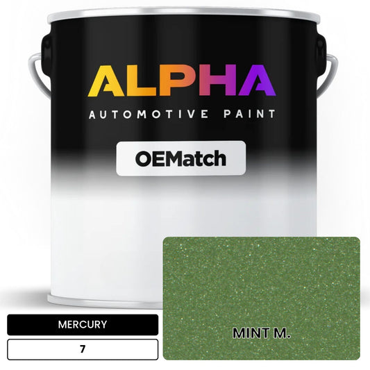 MERCURY MINT M. 7 OEMatch Basecoat