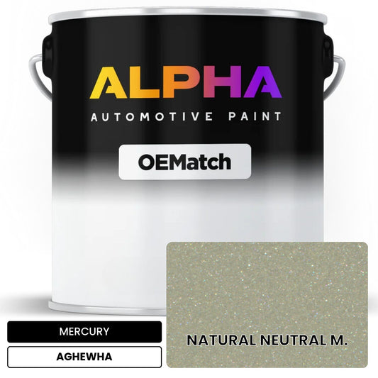 MERCURY NATURAL NEUTRAL M. AGHEWHA OEMatch Basecoat