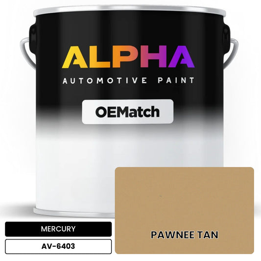 MERCURY PAWNEE TAN AV-6403 OEMatch Basecoat