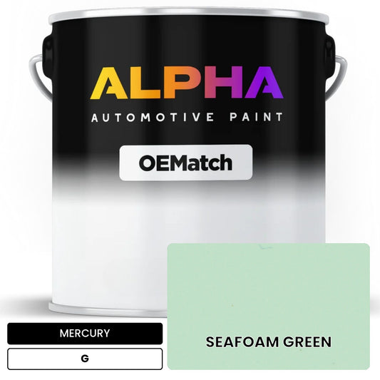 MERCURY SEAFOAM GREEN G OEMatch Basecoat