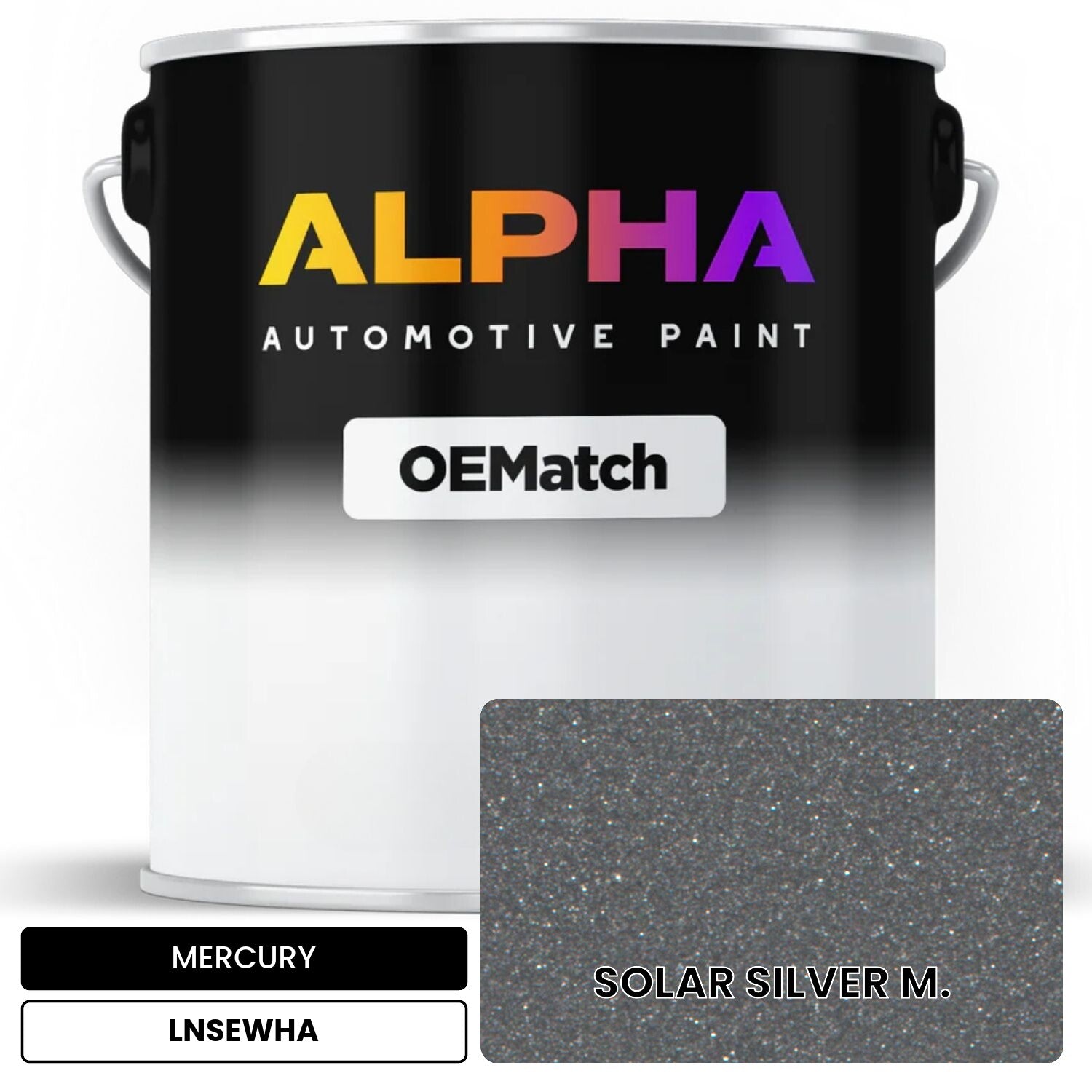 MERCURY SOLAR SILVER M. LNSEWHA OEMatch Basecoat