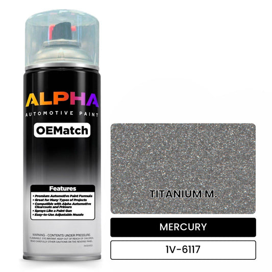 MERCURY TITANIUM M. 1V-6117 OEMatch Spraycan