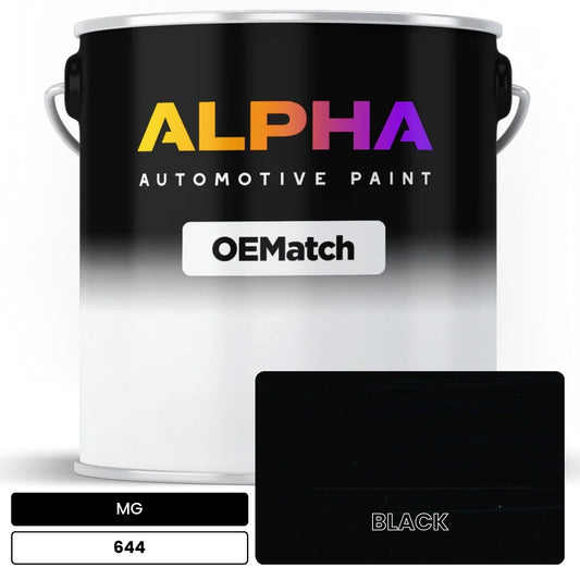 MG BLACK 644 OEMatch Basecoat