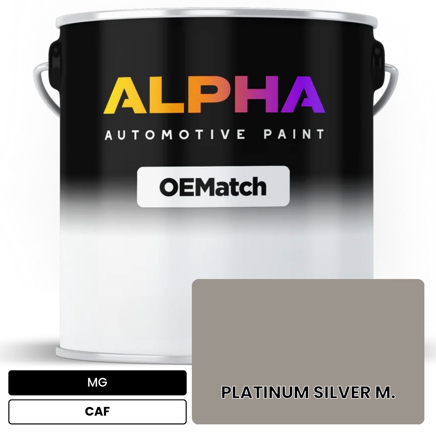 MG PLATINUM SILVER M. CAF OEMatch Basecoat