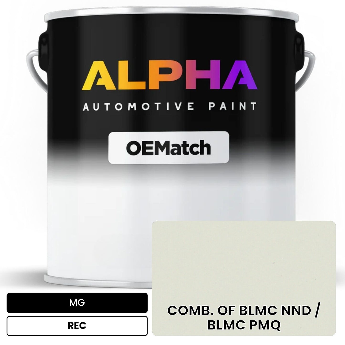 MG COMB. OF BLMC NND / BLMC PMQ REC OEMatch Basecoat