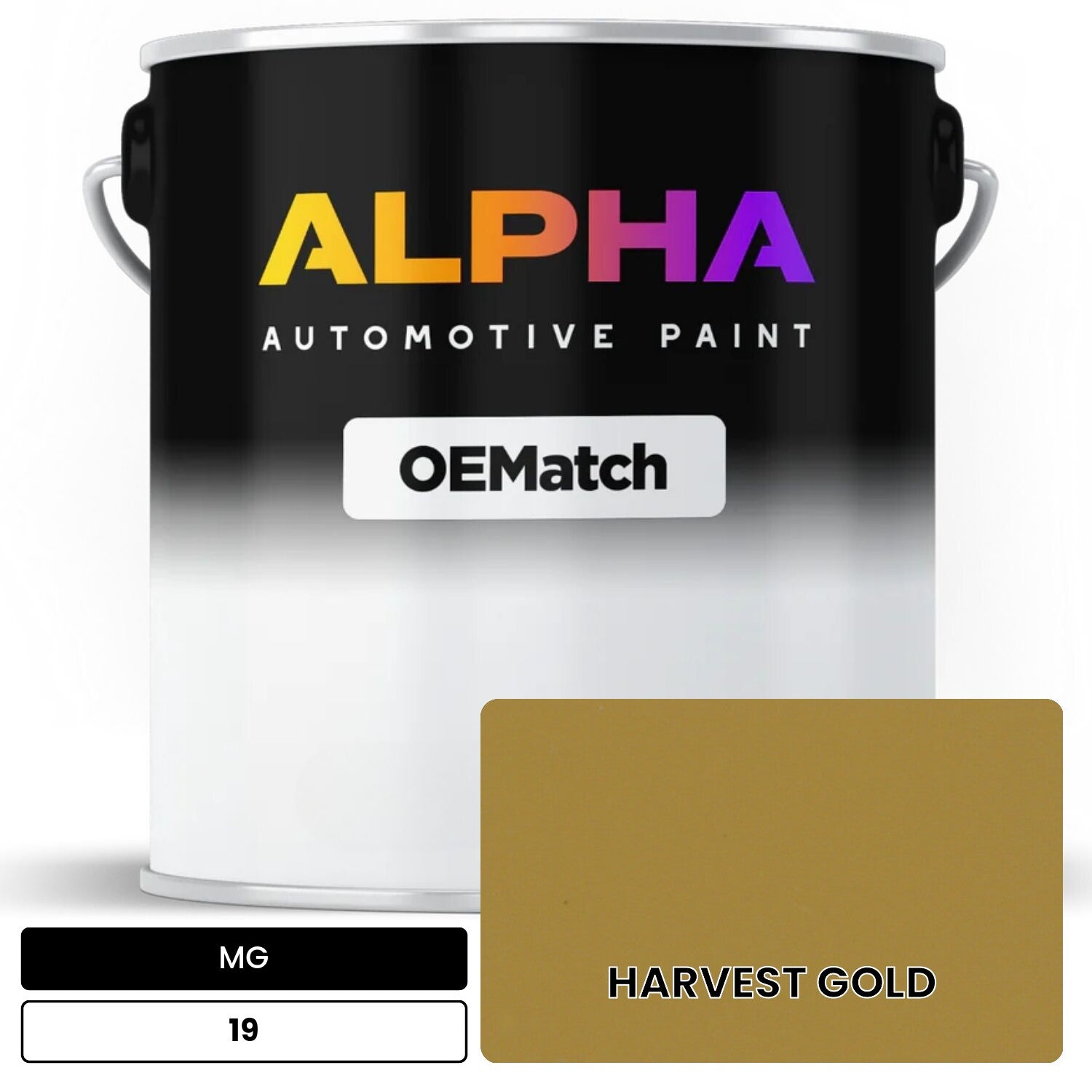 MG HARVEST GOLD 19 OEMatch Basecoat