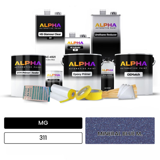 MG MINERAL BLUE M. 311 OEMatch Vehicle Paint Kit