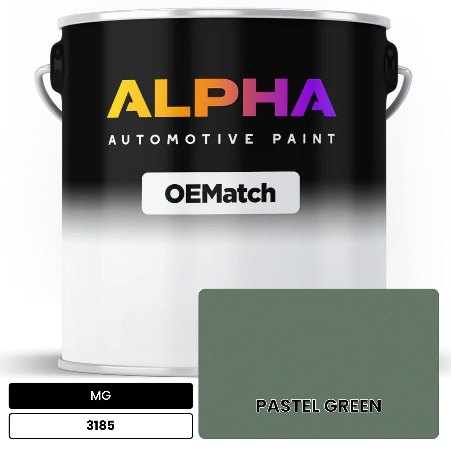 MG PASTEL GREEN 3185 OEMatch Basecoat