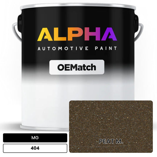MG PEAT M. 404 OEMatch Basecoat