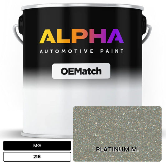 MG PLATINUM M. 216 OEMatch Basecoat
