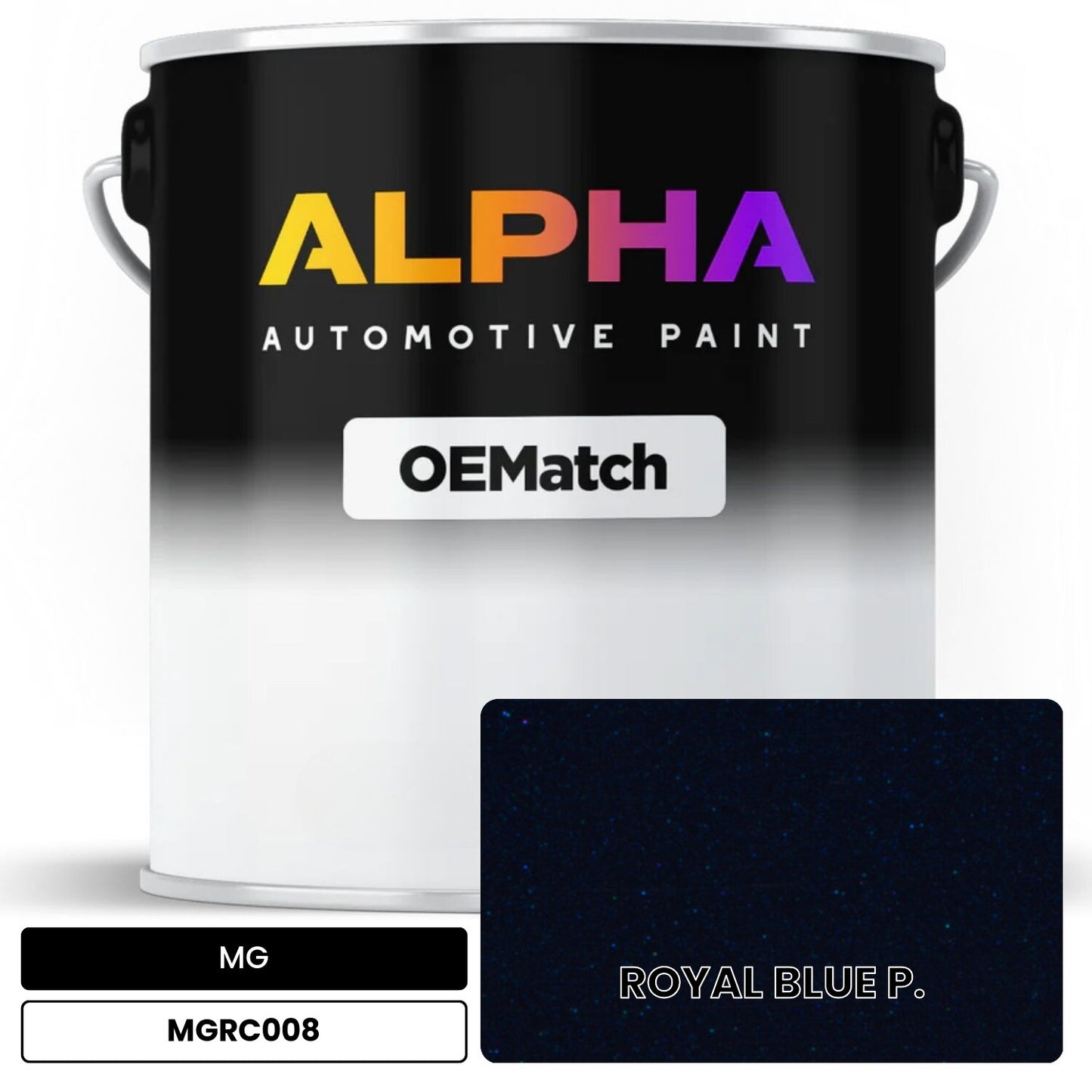 MG ROYAL BLUE P. MGRC008 OEMatch Basecoat