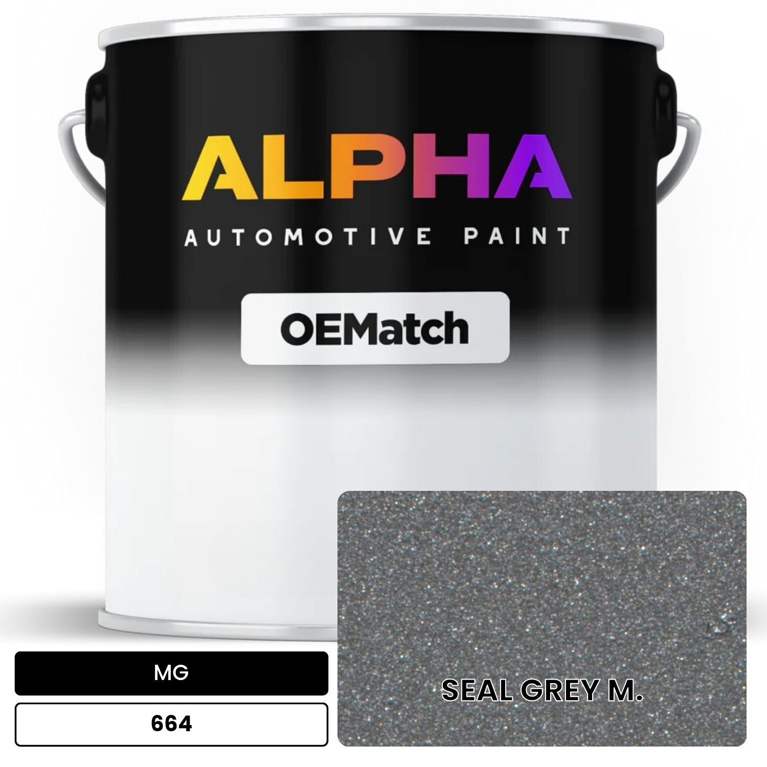 MG SEAL GREY M. 664 OEMatch Basecoat