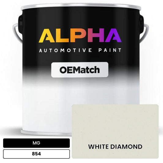 MG WHITE DIAMOND 854 OEMatch Basecoat