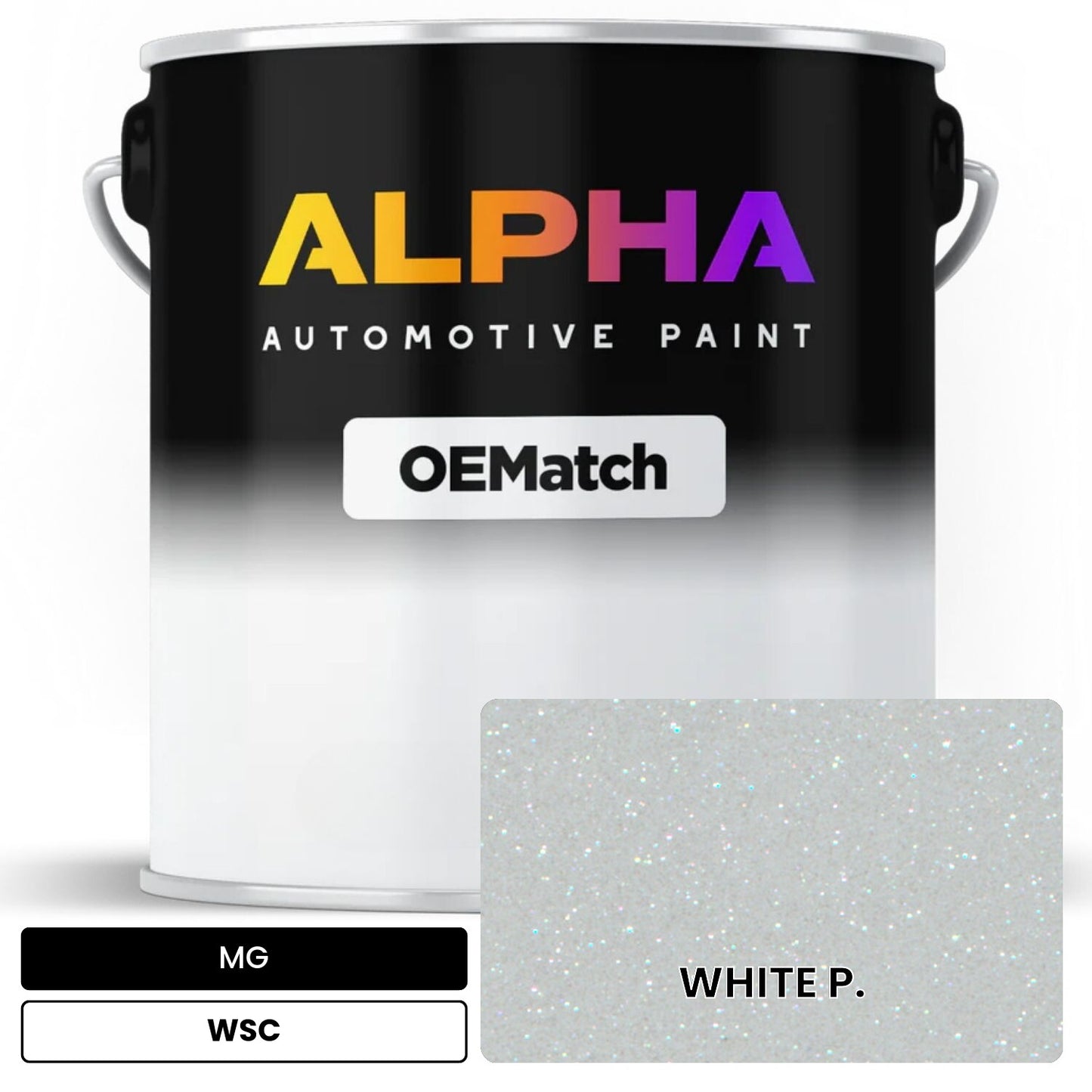 MG WHITE P. WSC OEMatch Basecoat