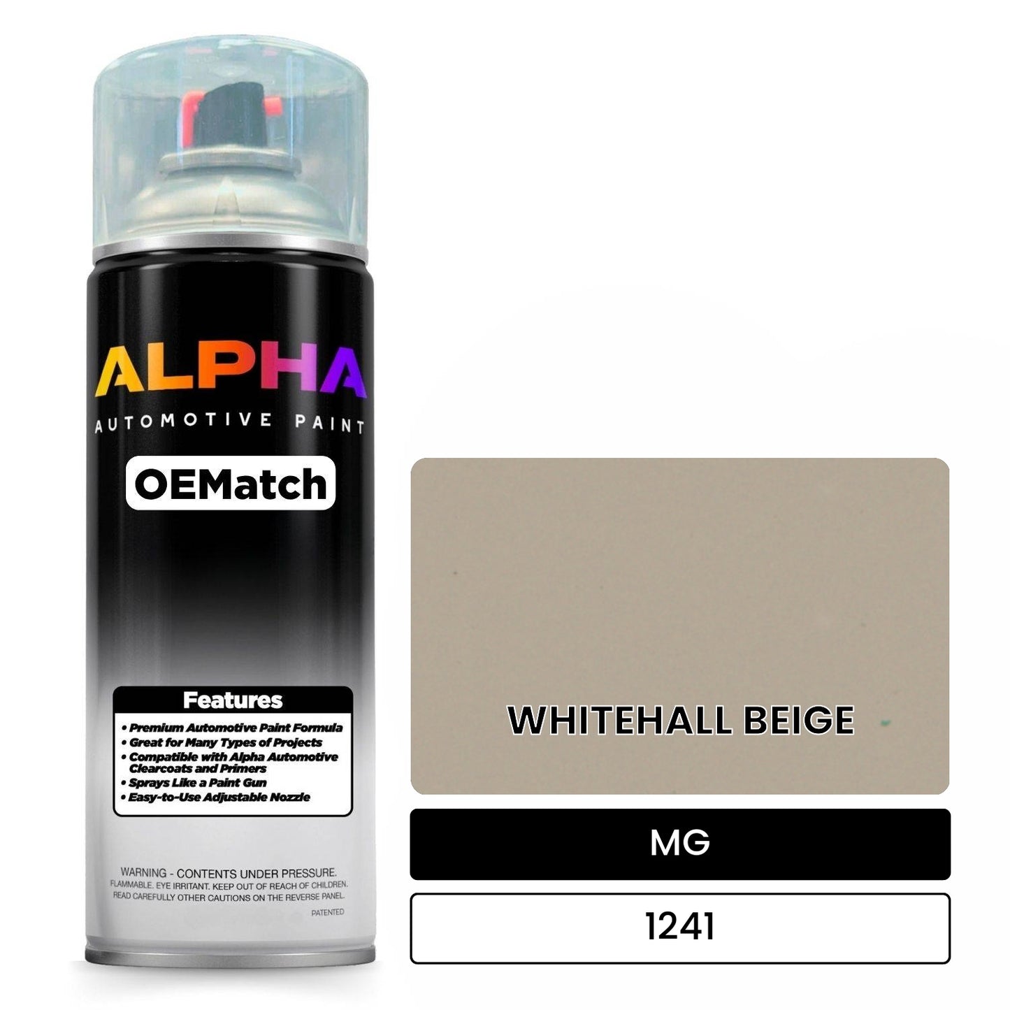 MG WHITEHALL BEIGE 1241 OEMatch Spraycan