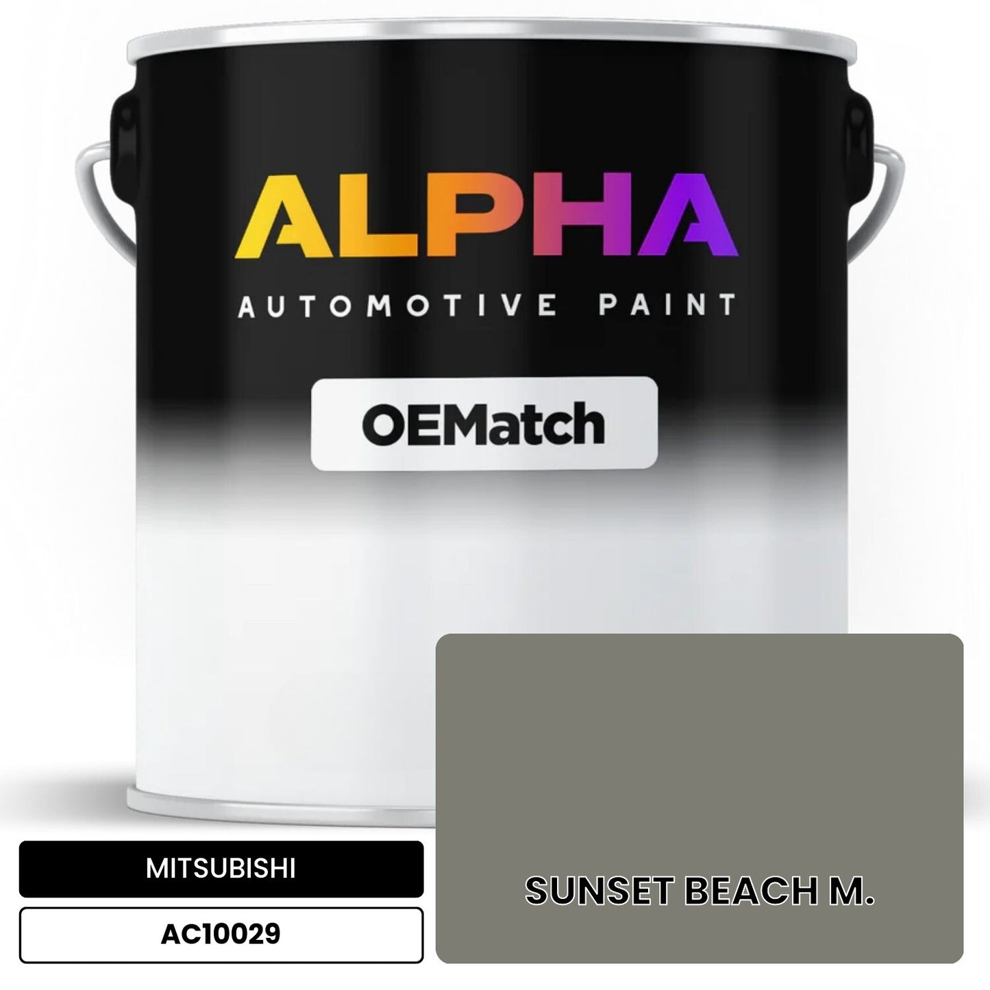 MITSUBISHI SUNSET BEACH M. AC10029 OEMatch Basecoat