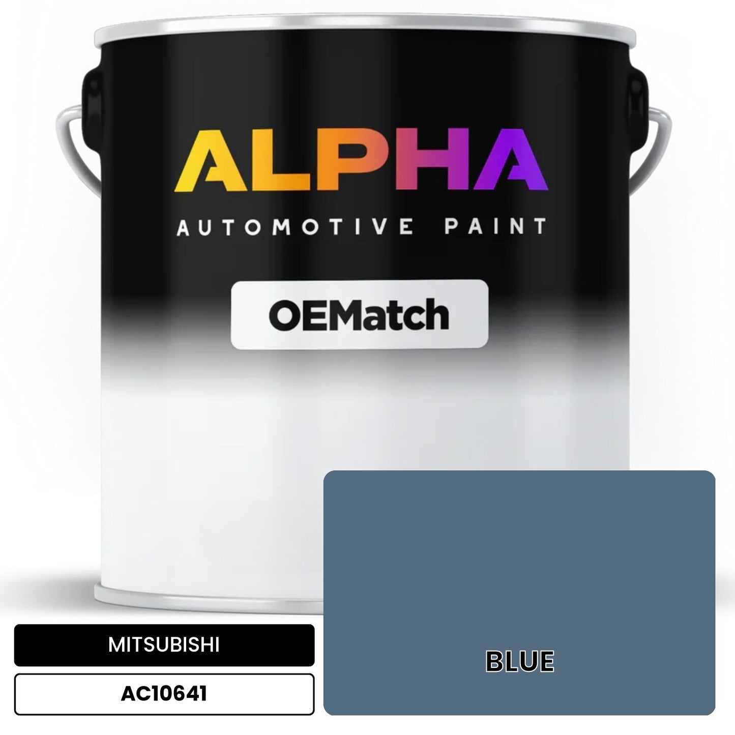 MITSUBISHI BLUE AC10641 OEMatch Basecoat
