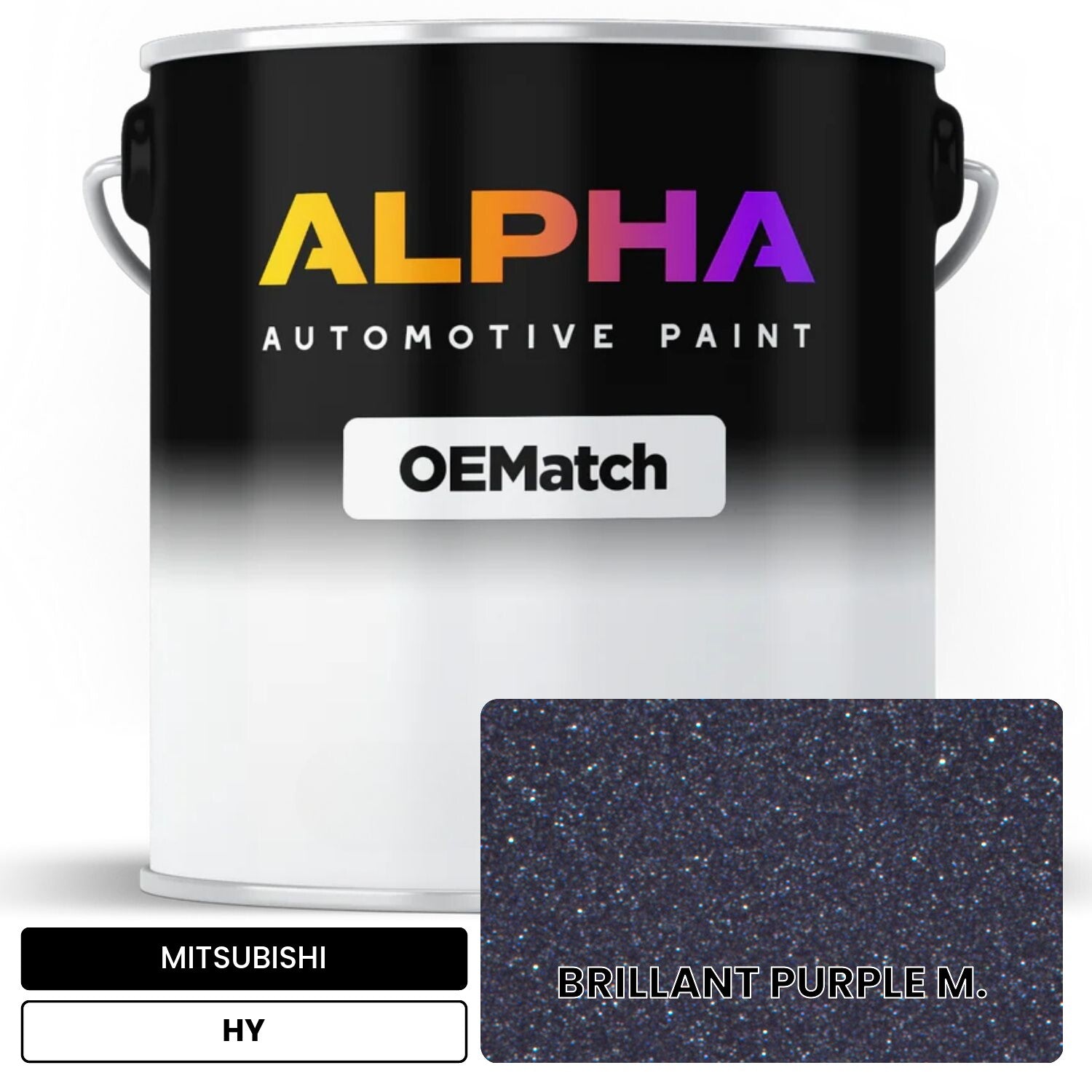 MITSUBISHI BRILLANT PURPLE M. HY OEMatch Basecoat