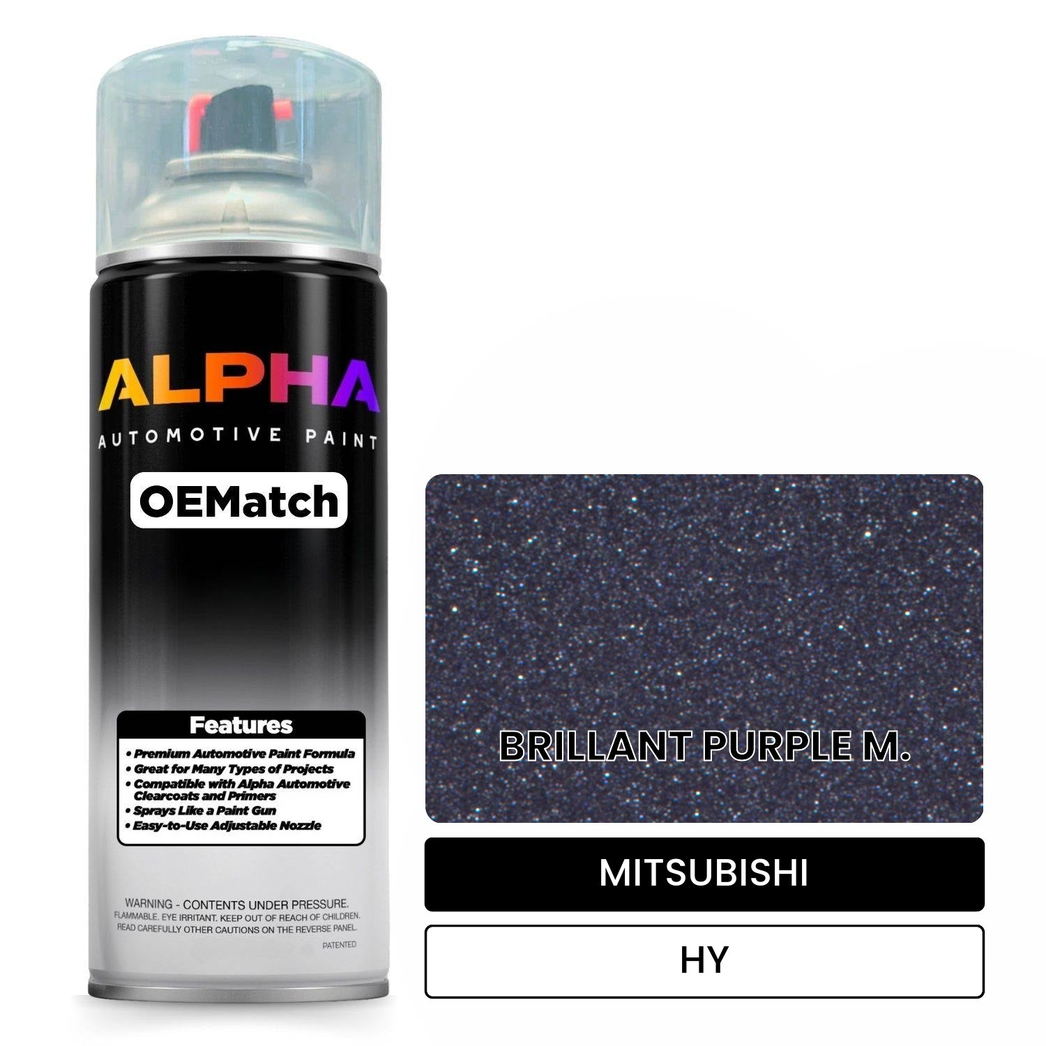 MITSUBISHI BRILLANT PURPLE M. HY OEMatch Spraycan