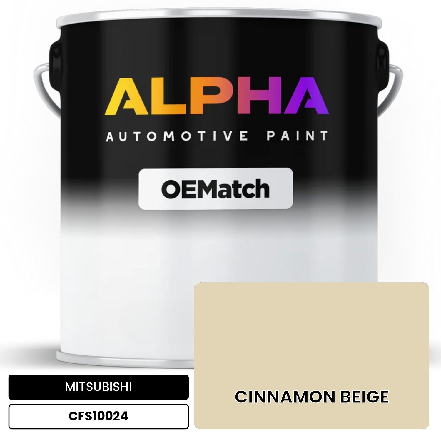 MITSUBISHI CINNAMON BEIGE CFS10024 OEMatch Basecoat