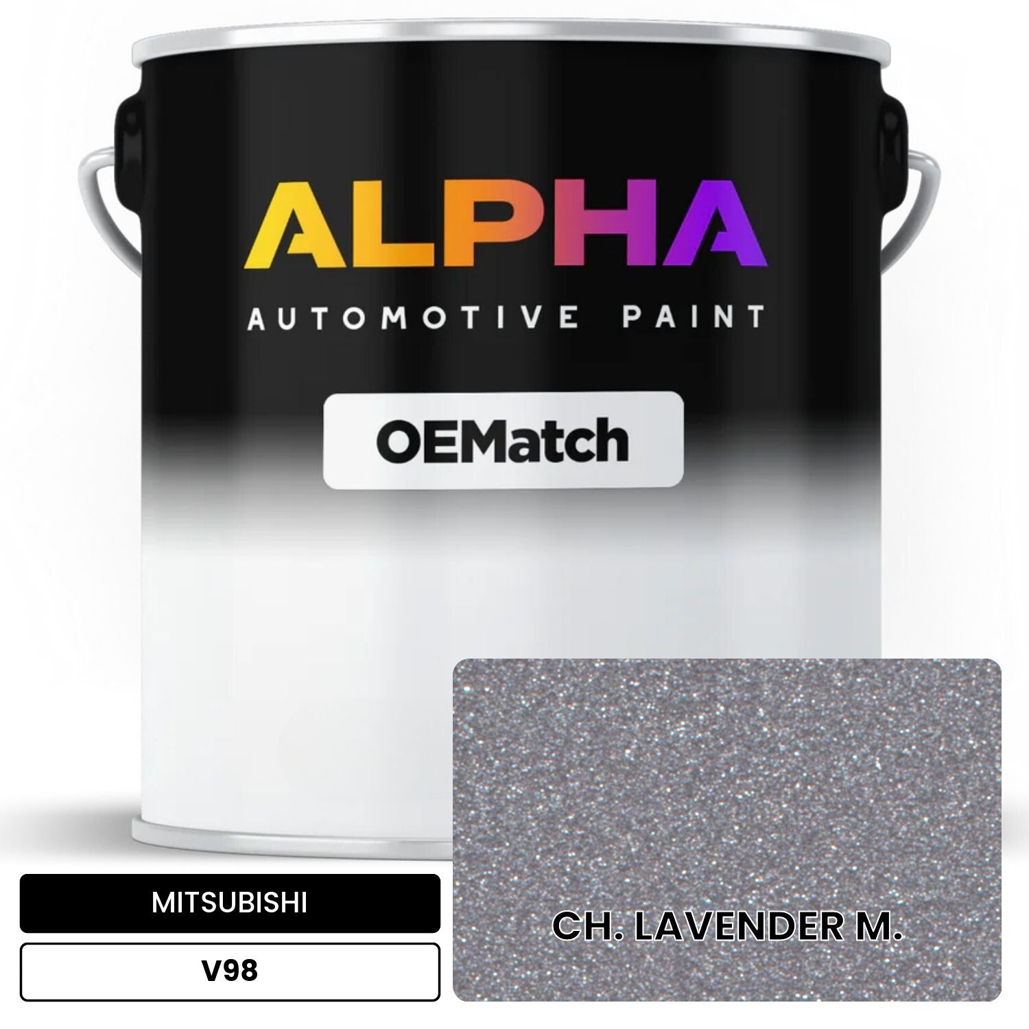 MITSUBISHI CH. LAVENDER M. V98 OEMatch Basecoat