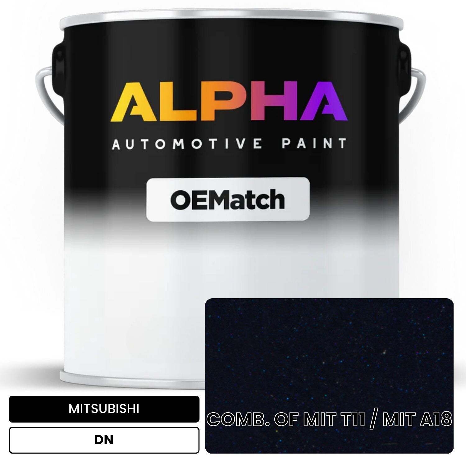 MITSUBISHI COMB. OF MIT T11 / MIT A18 DN OEMatch Basecoat