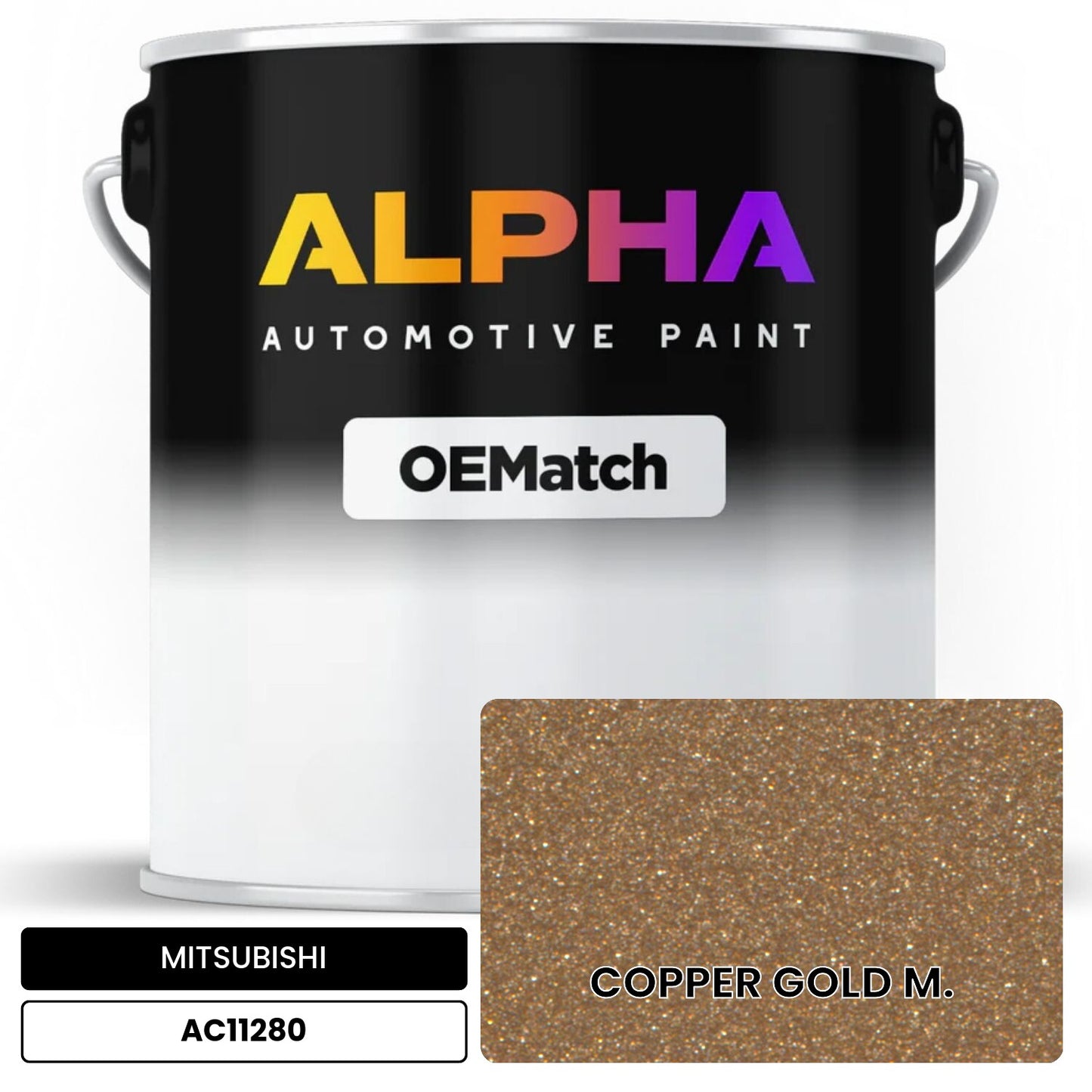 MITSUBISHI COPPER GOLD M. AC11280 OEMatch Basecoat