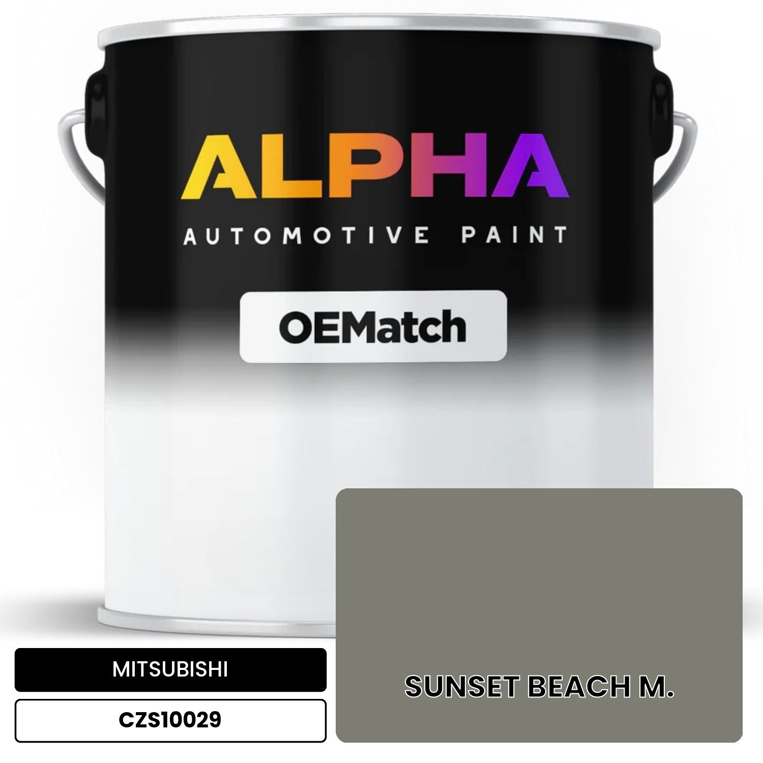 MITSUBISHI SUNSET BEACH M. CZS10029 OEMatch Basecoat