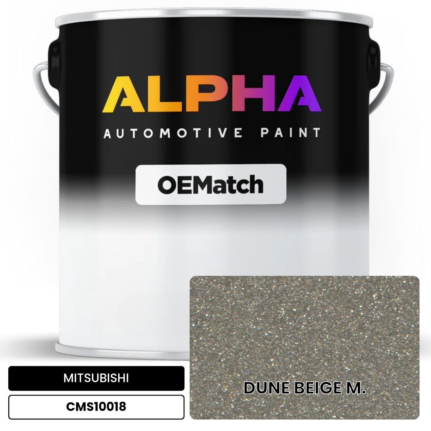 MITSUBISHI DUNE BEIGE M. CMS10018 OEMatch Basecoat