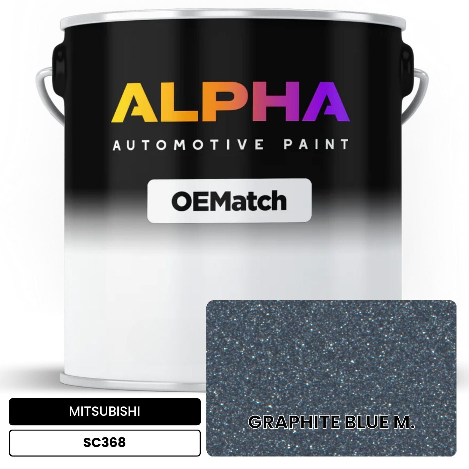 MITSUBISHI GRAPHITE BLUE M. SC368 OEMatch Basecoat