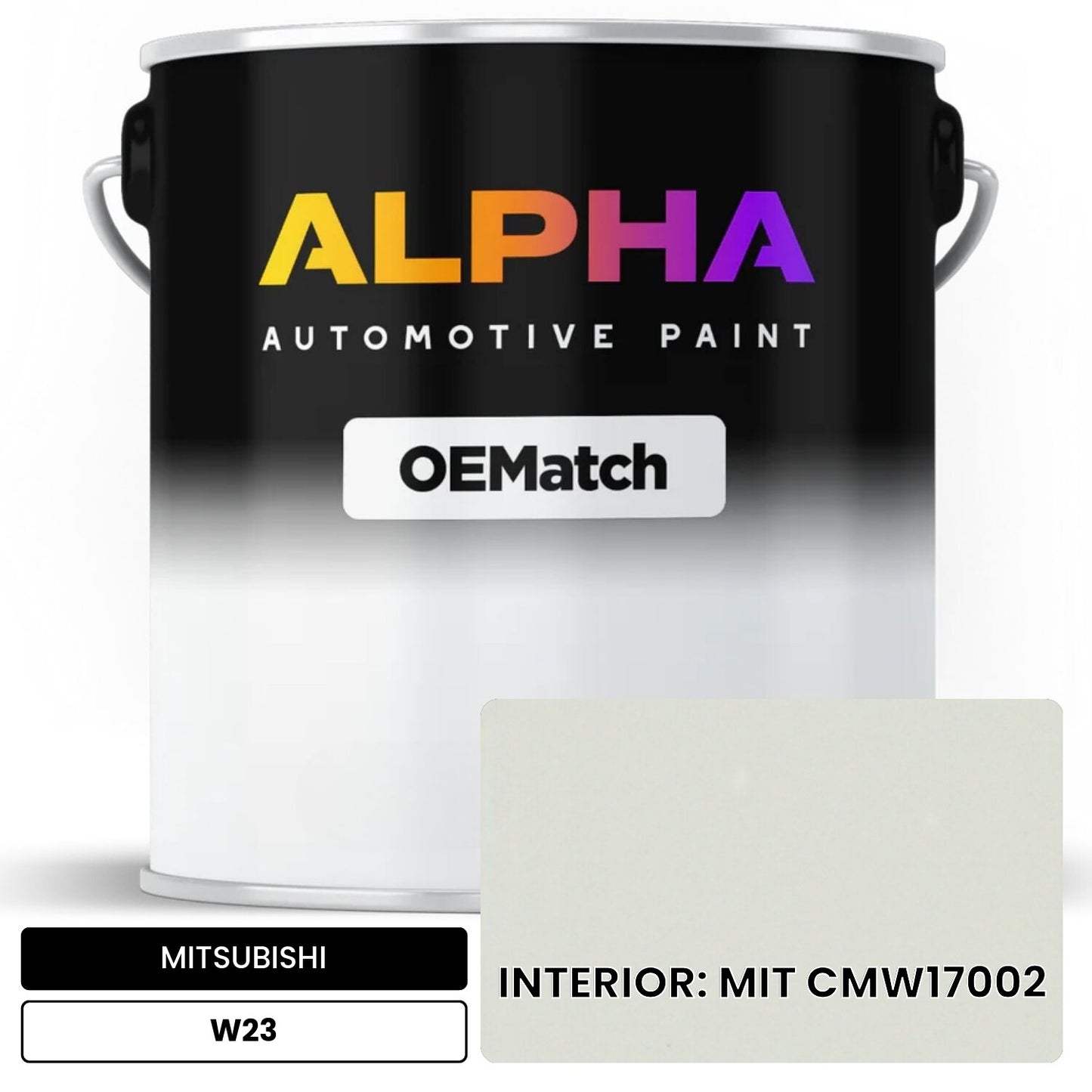 MITSUBISHI INTERIOR: MIT CMW17002 W23 OEMatch Basecoat