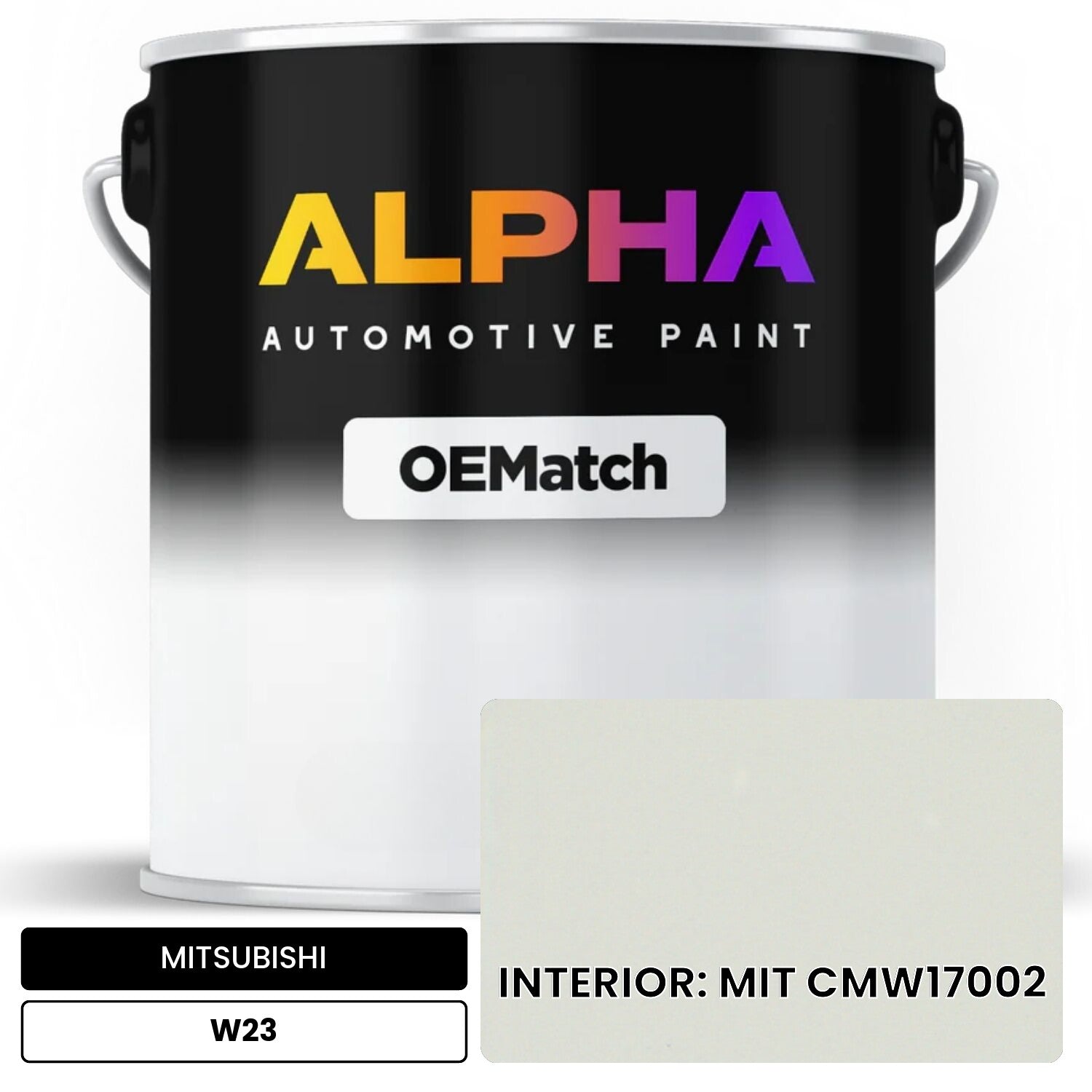 MITSUBISHI INTERIOR: MIT CMW17002 W23 OEMatch Basecoat