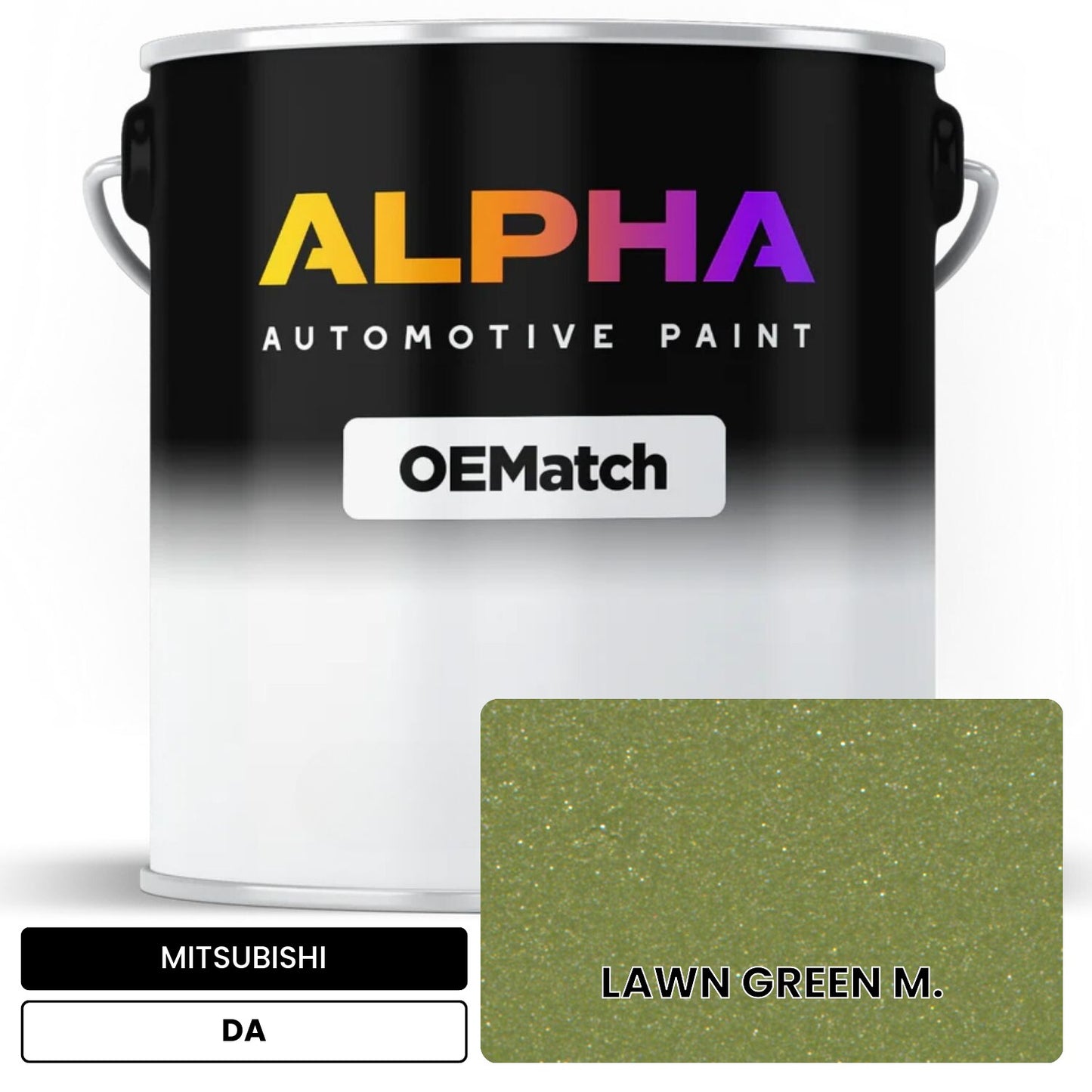 MITSUBISHI LAWN GREEN M. DA OEMatch Basecoat