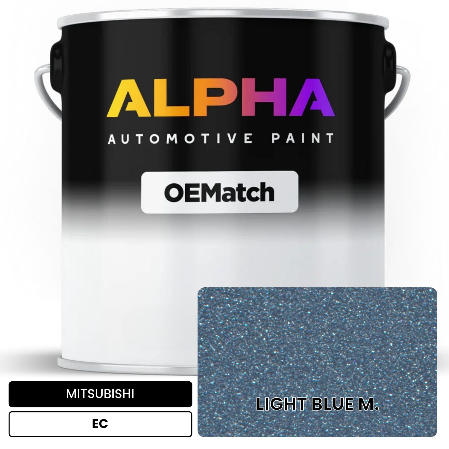 MITSUBISHI LIGHT BLUE M. EC OEMatch Basecoat