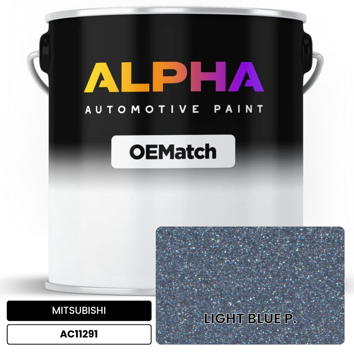 MITSUBISHI LIGHT BLUE P. AC11291 OEMatch Basecoat