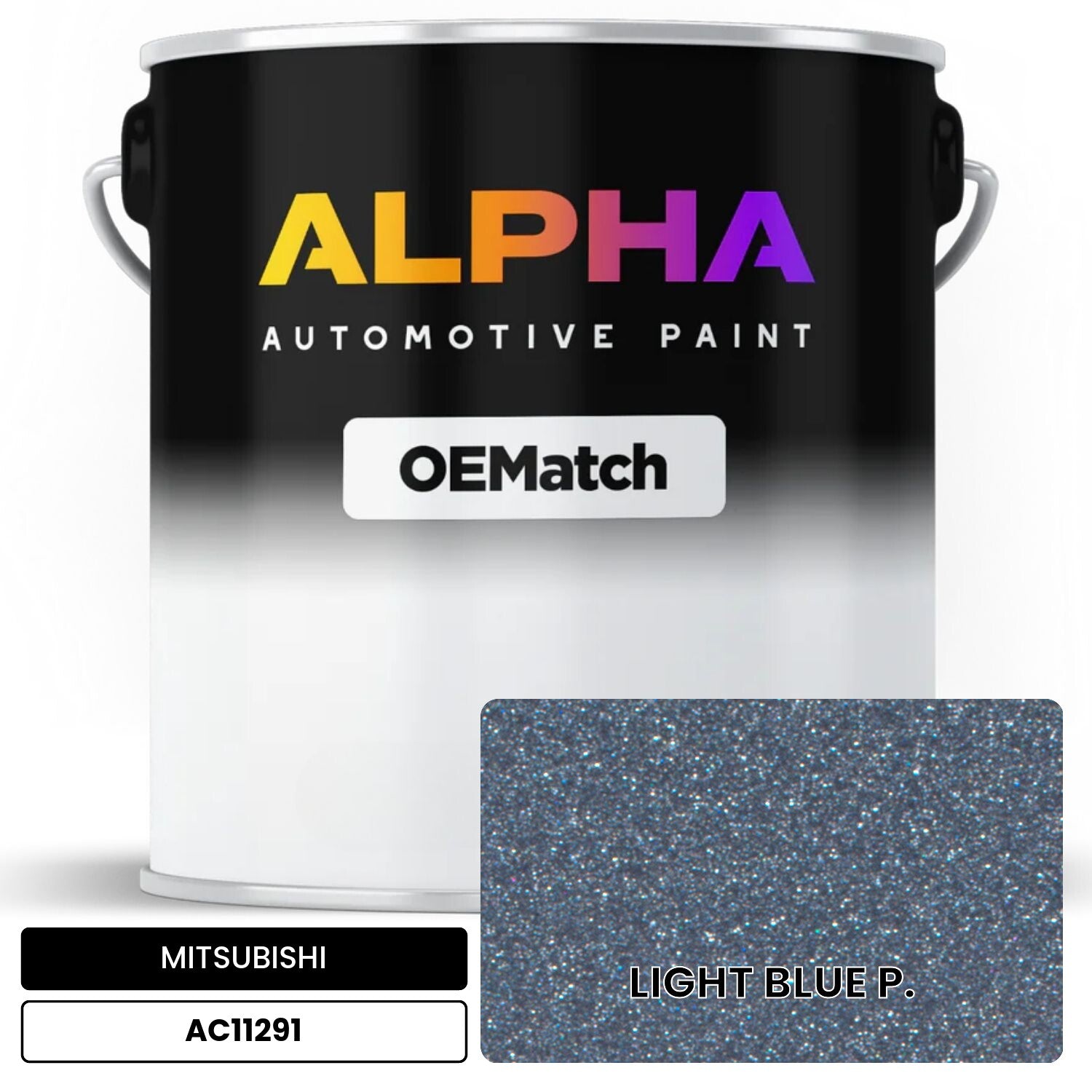 MITSUBISHI LIGHT BLUE P. AC11291 OEMatch Basecoat