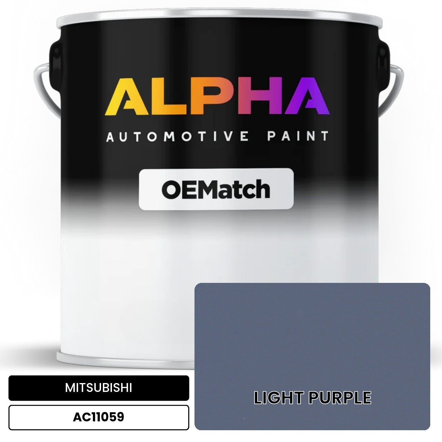 MITSUBISHI LIGHT PURPLE AC11059 OEMatch Basecoat