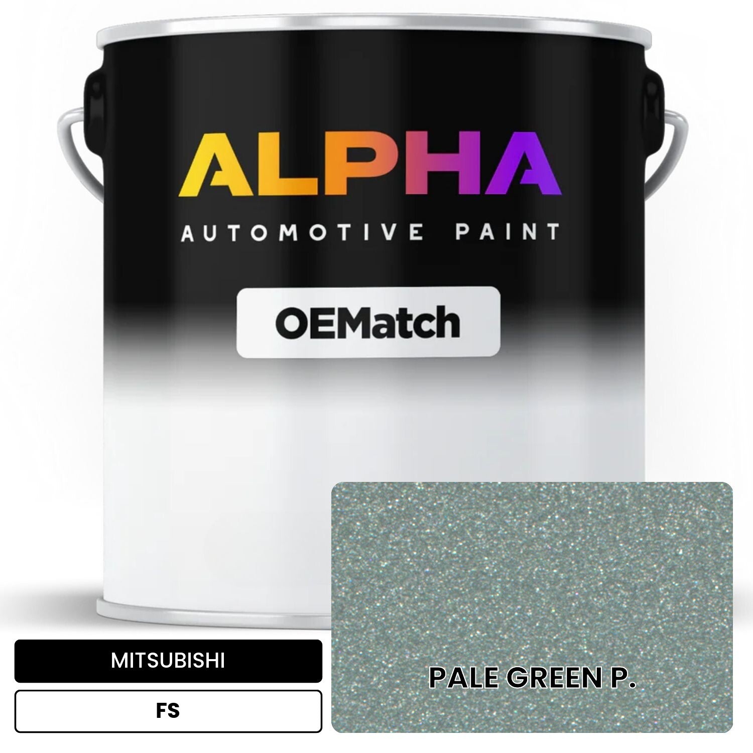 MITSUBISHI PALE GREEN P. FS OEMatch Basecoat