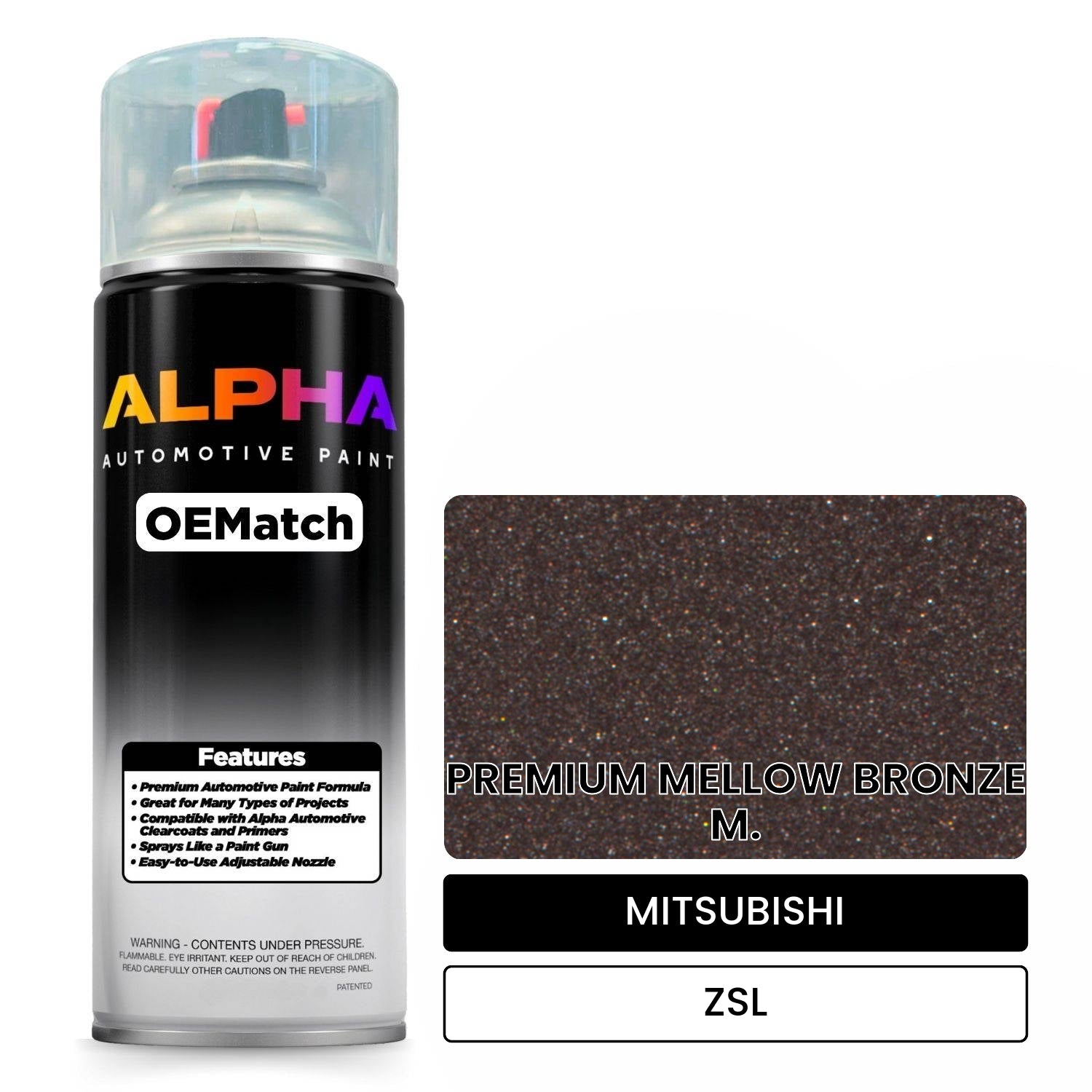 MITSUBISHI PREMIUM MELLOW BRONZE M. ZSL OEMatch Spraycan
