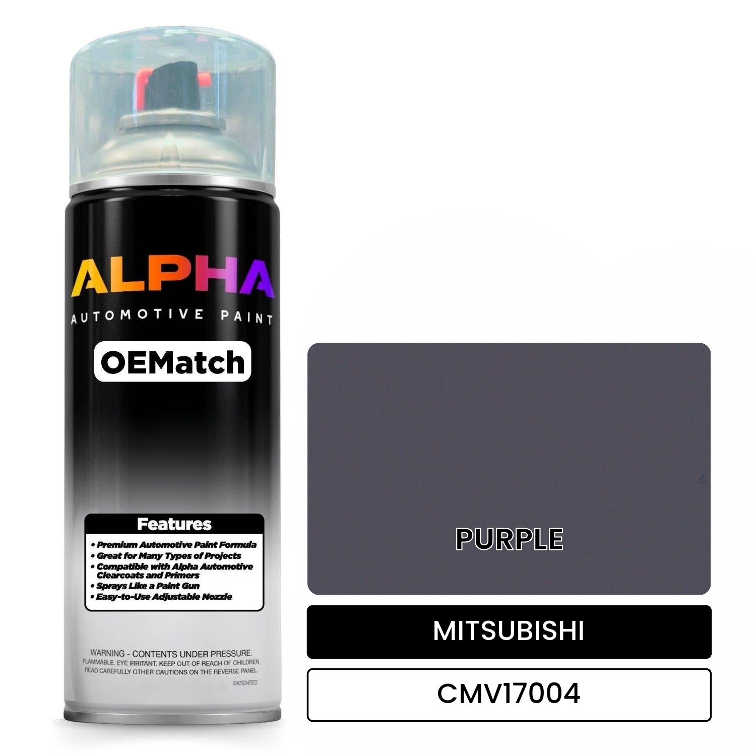 MITSUBISHI PURPLE CMV17004 OEMatch Spraycan