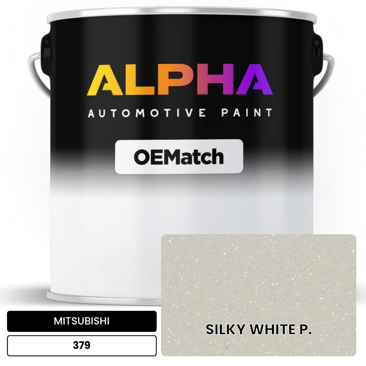 MITSUBISHI SILKY WHITE P. 379 OEMatch Basecoat