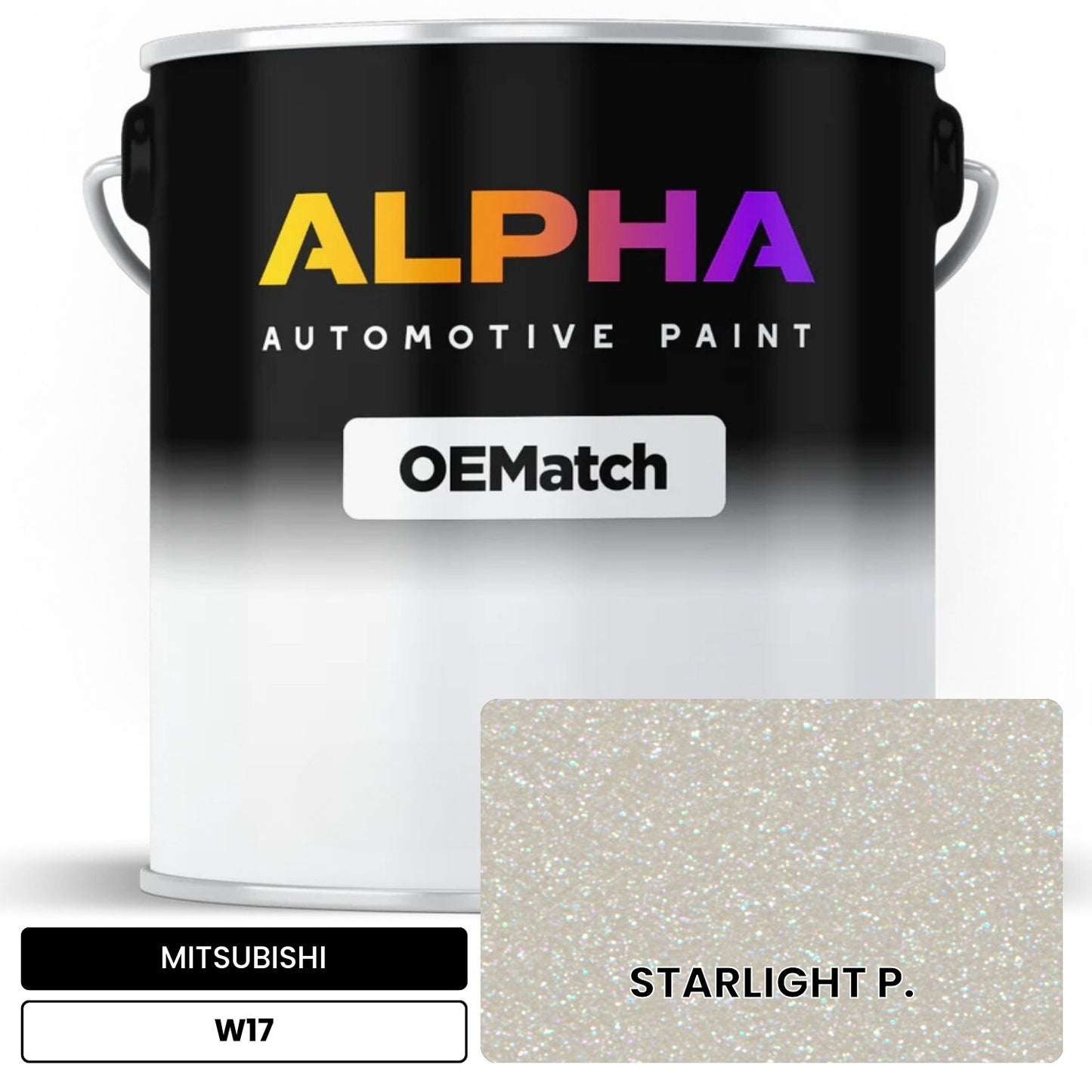 MITSUBISHI STARLIGHT P. W17 OEMatch Basecoat
