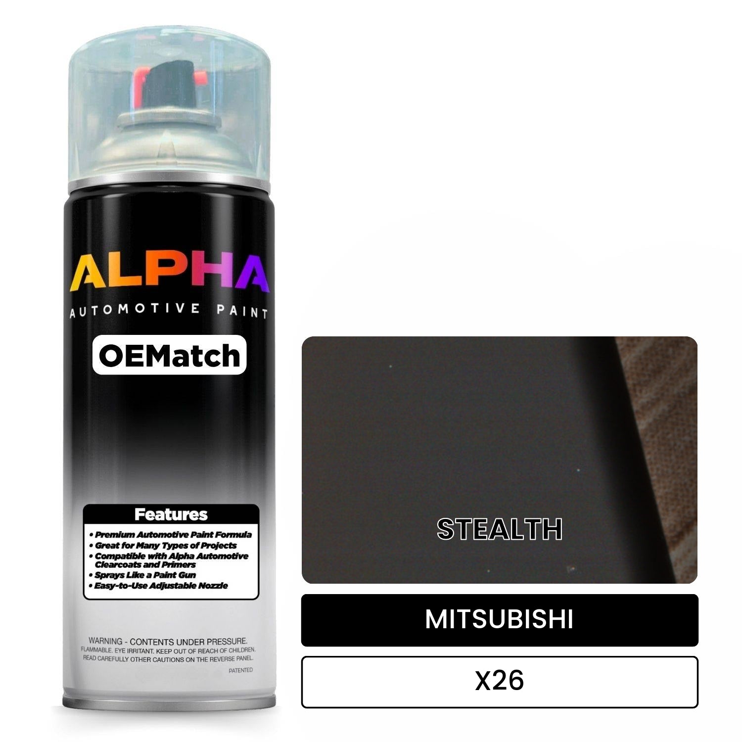 MITSUBISHI STEALTH X26 OEMatch Spraycan