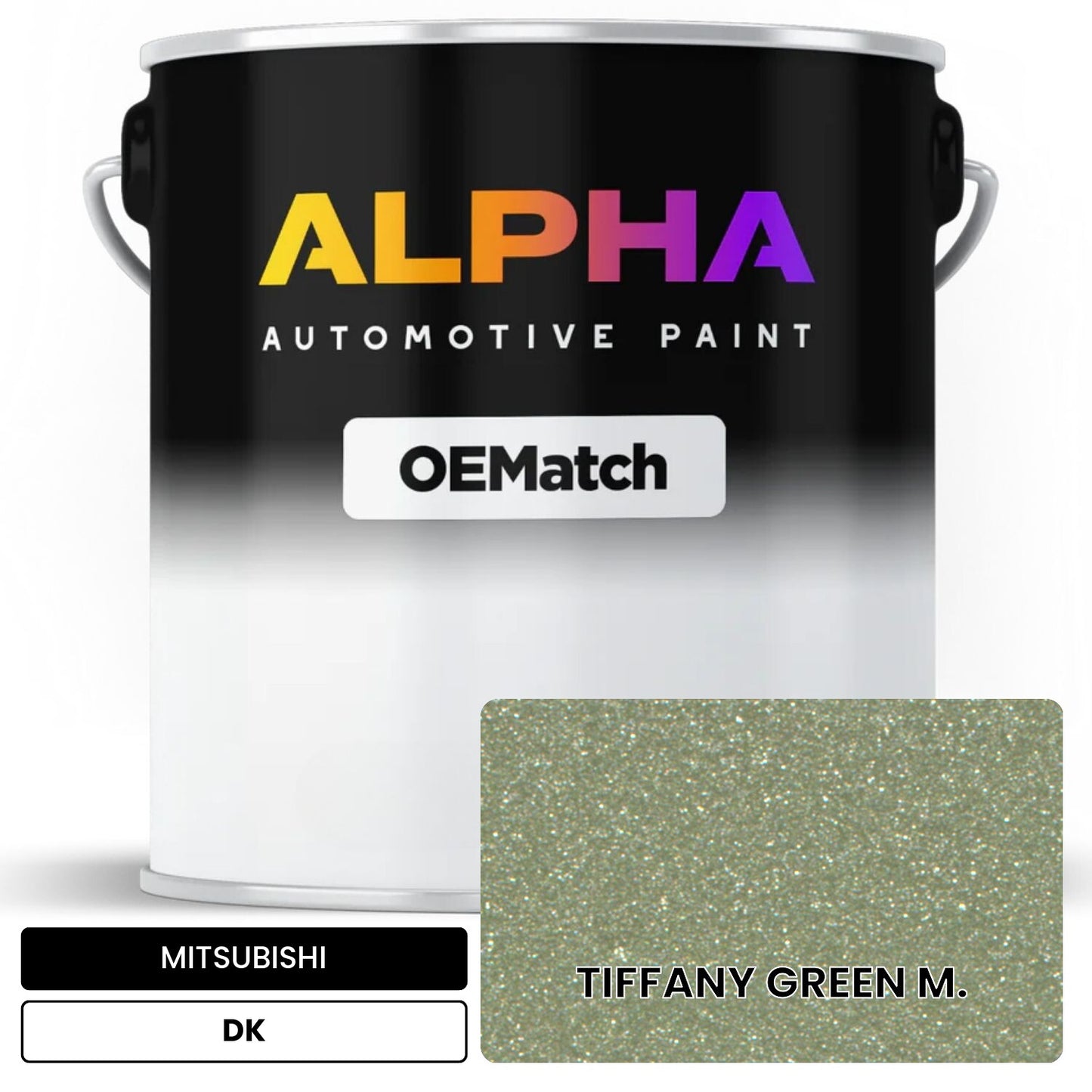 MITSUBISHI TIFFANY GREEN M. DK OEMatch Basecoat