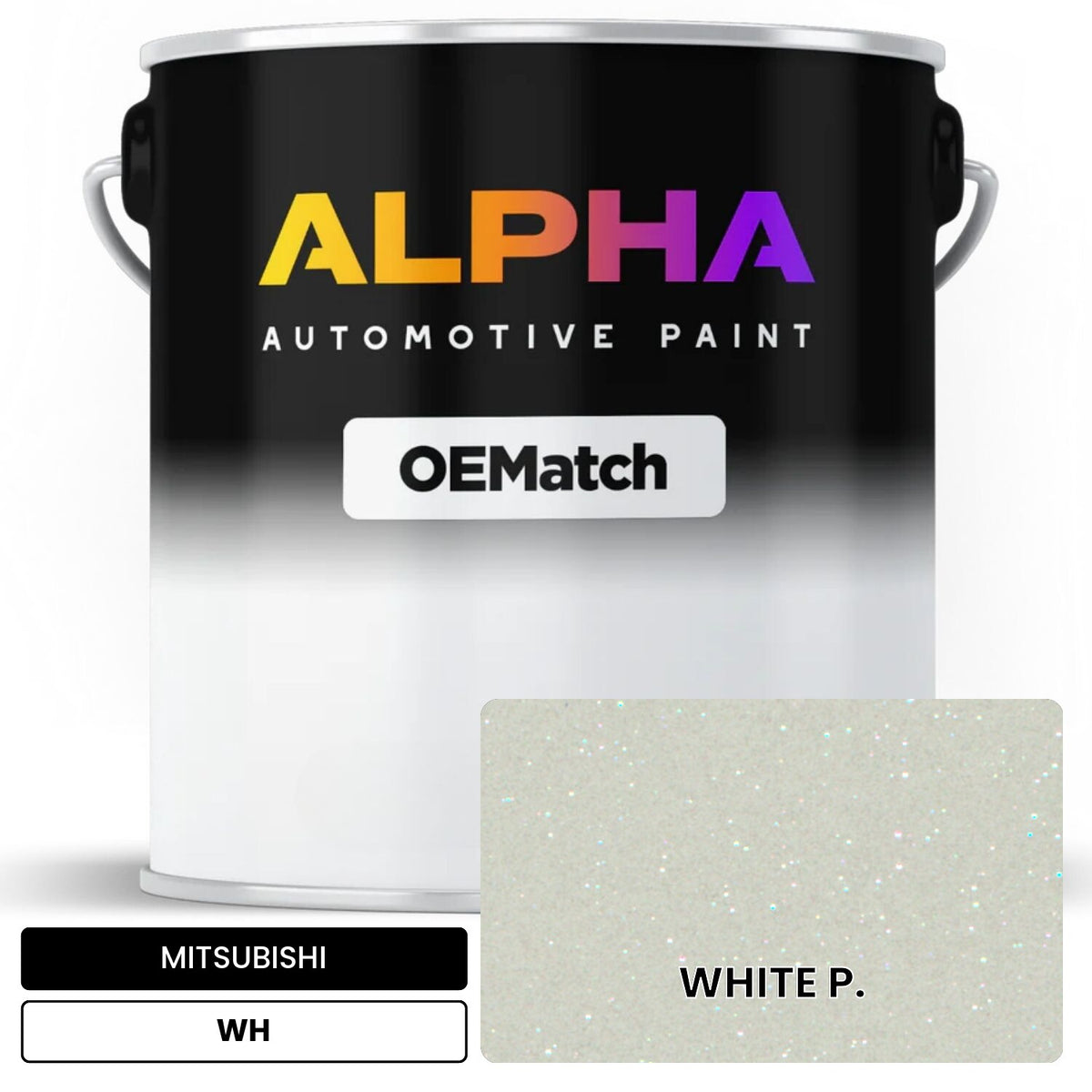 MITSUBISHI WHITE P. WH OEMatch Basecoat
