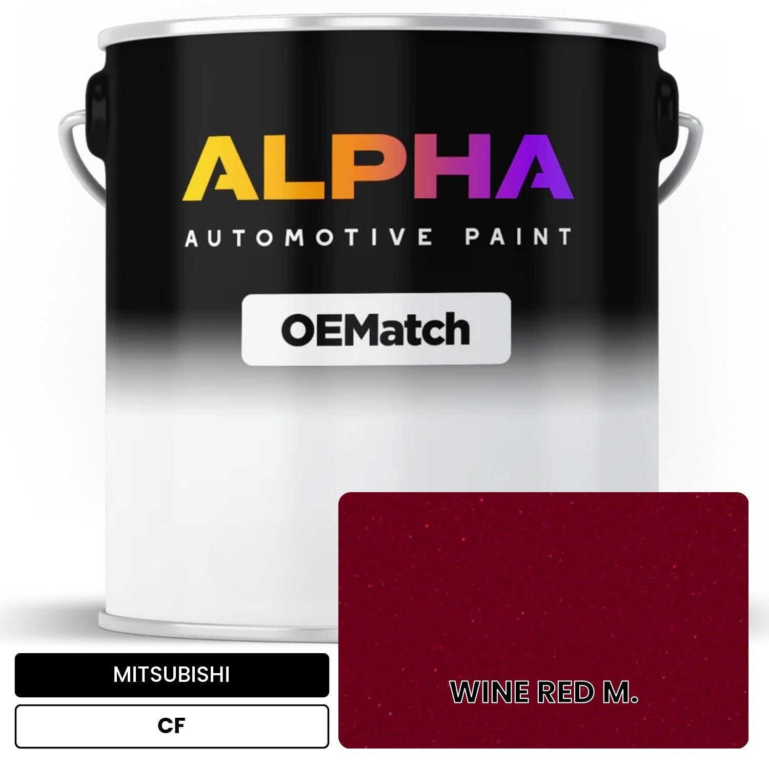 MITSUBISHI WINE RED M. CF OEMatch Basecoat